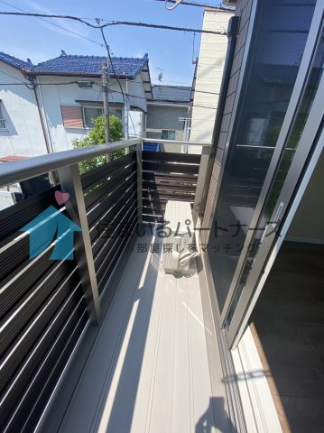 セレッソハイムⅡのバルコニー|落ち着いた時間を過ごせるバルコニーです