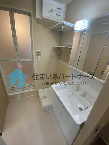 セレッソハイムⅡの洗面所|スペースが確保できる洗面所です