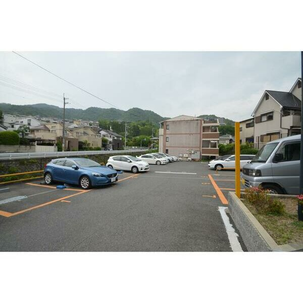 箕面市箕面１丁目の賃貸マンションの駐車場