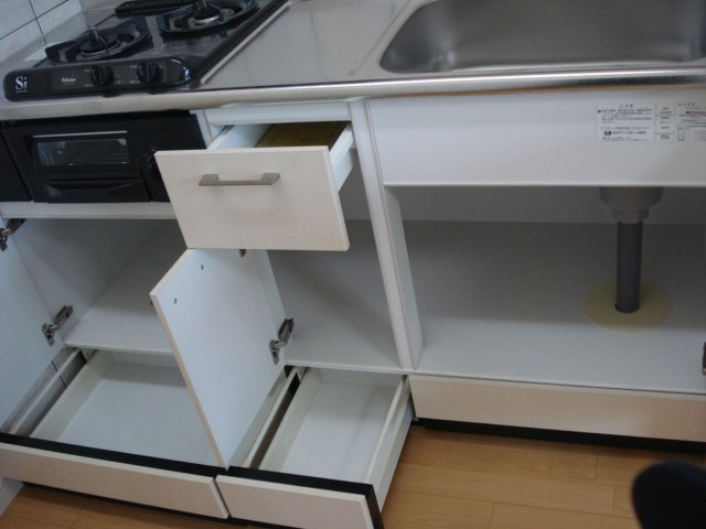 シャルムコートⅡの収納|キッチン収納