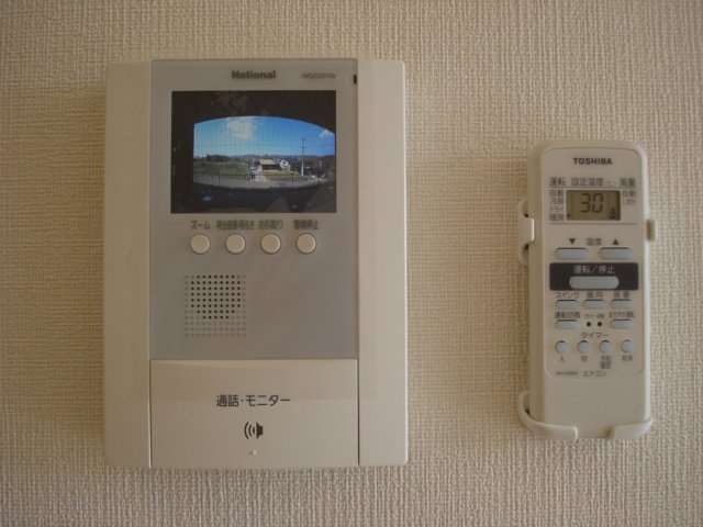 シャルムコートⅡのセキュリティ|カメラ付きインターホン