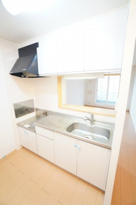 【キッチン】 | リール・アンジュ | ※同物件・反転タイプの写真です。