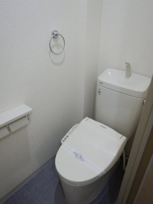 【トイレ】 | コンフォール | 岡山市北区下中野　コンフォール　1K　トイレ