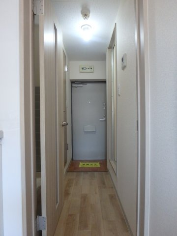 コンフォールの玄関|岡山市北区下中野　コンフォール　1K　玄関