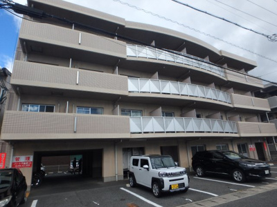 【外観】 | コンフォール | 岡山市北区下中野　コンフォール　1K　外観