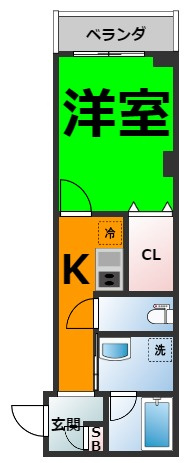 仲介手数料0円！！ライフワンビルの間取り