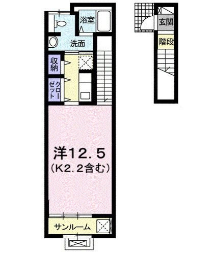 アローニアの間取り