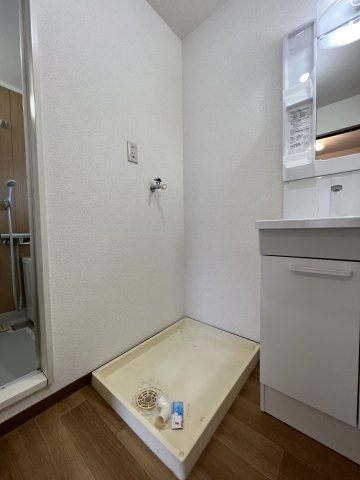 セジュール相生の洗面所|洗濯機置き場になります。