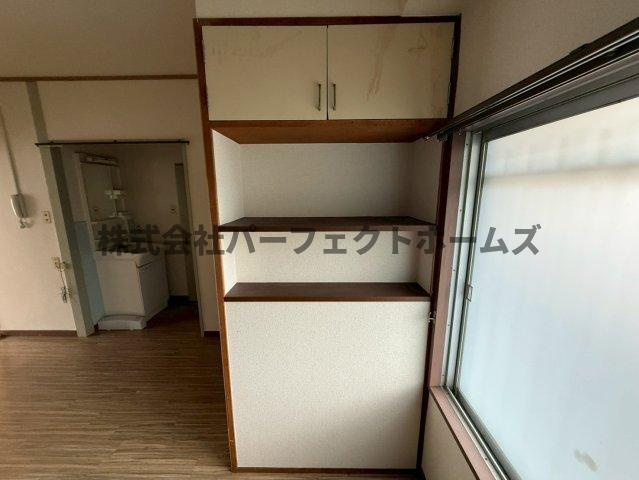 清水谷コーポの収納|たっぷりとした収納スペースです