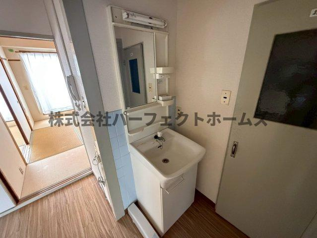 清水谷コーポの独立洗面台|独立洗面化粧台付き