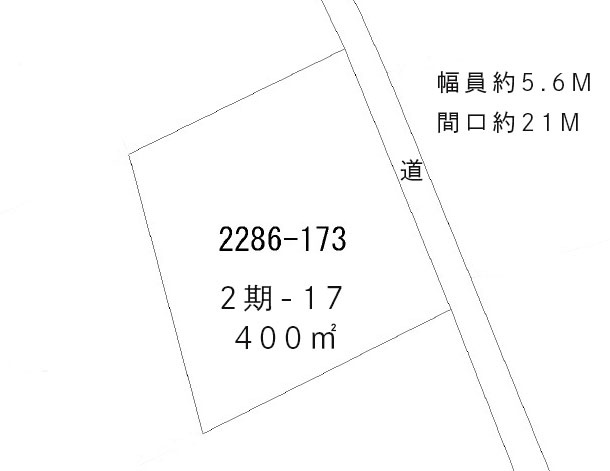 並木台別荘地②の土地図