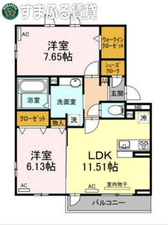 【間取り】 | D-Castle　岡崎市矢作町