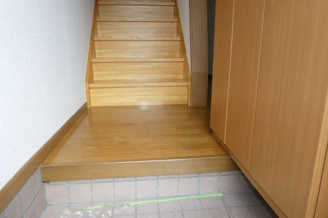 アンペルシェの玄関