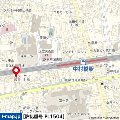 【地図】 | レーヴ中村橋