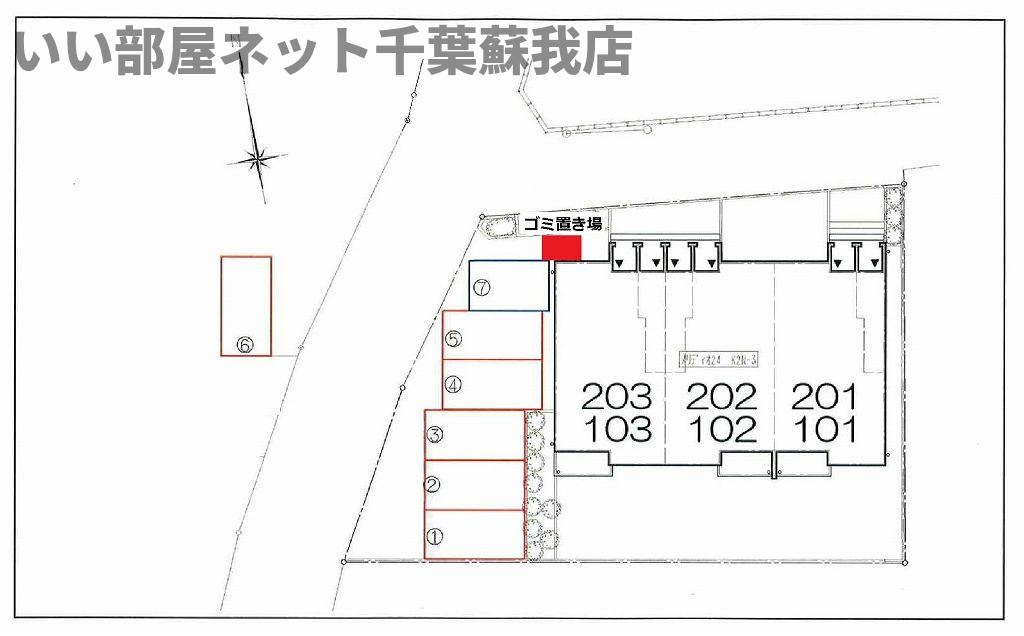 リール・アンジュの区画図