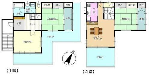 【間取り】 | 伊豆急伊豆高原　戸建