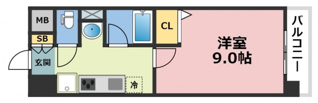 AH-BONⅡ（アーボンⅡ）の間取り