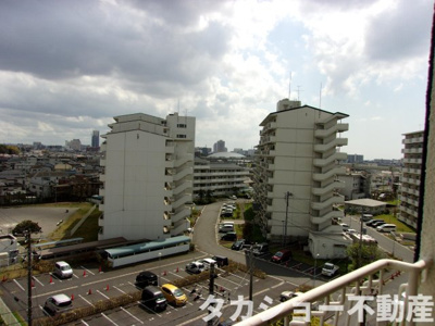 【展望】 | ハイマート西千葉 | 遮るものがなく、陽当り・眺望・通風良好です!!