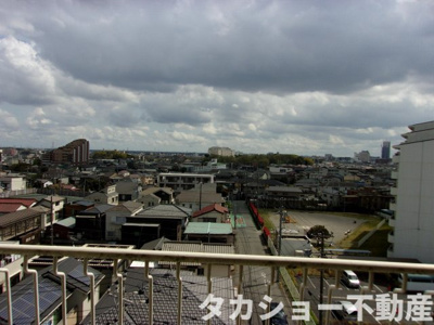 【展望】 | ハイマート西千葉 | 遮るものがなく、陽当り・眺望・通風良好です!!