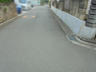 【前面道路含む現地写真】 | 北東側道路
