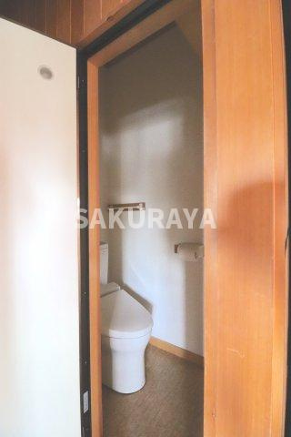 サンウッドのトイレ|2023年4月撮影。