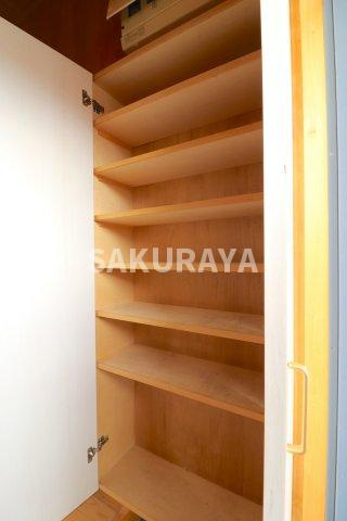 サンウッドの収納|2023年4月撮影。