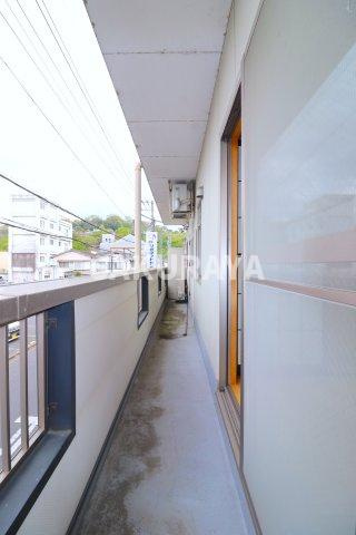 サンウッドのバルコニー|2023年4月撮影。