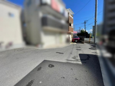 【前面道路含む現地写真】 | 平野区瓜破東2丁目　中古戸建