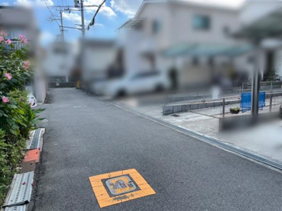 【前面道路含む現地写真】 | 松原市一津屋5丁目　中古戸建