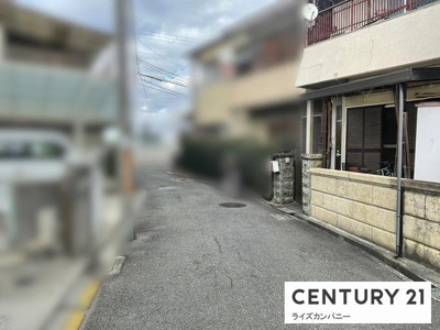 【前面道路含む現地写真】 | 堺市中区深井北町　売土地