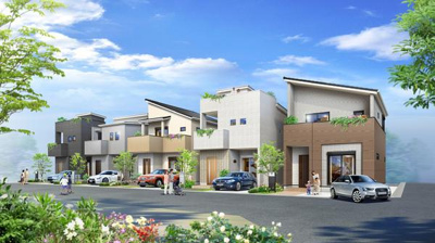 【外観】 | Taisei Palace住道 | 「TaiseiPalace　住道」
区画整理された美しい分譲地☆弊社の自由設計はアフターサービス　2年点検制度・建物１０年保証制度がついておりますので、マイホームを建てた後も安心