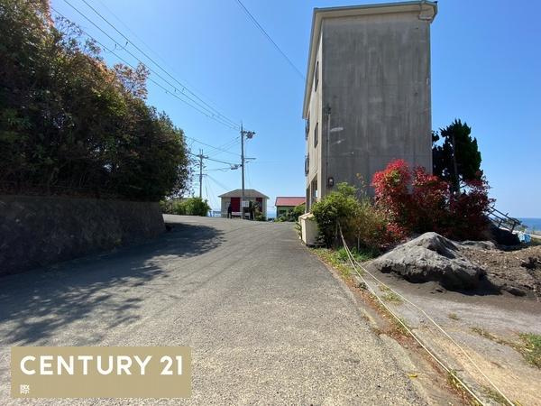 和歌山市加太の売地の前面道路含む現地写真