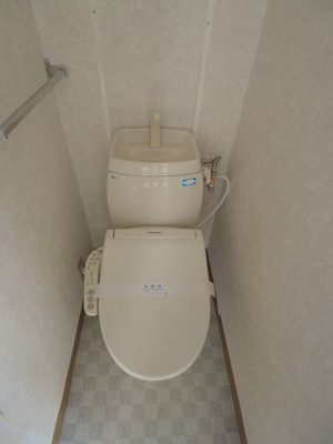 【トイレ】 | レジアーナB棟 | トイレもきれいです