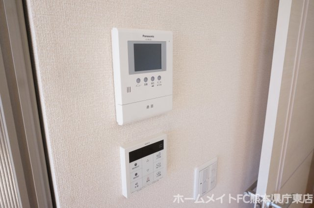 熊本市東区長嶺東９丁目のアパートのセキュリティ