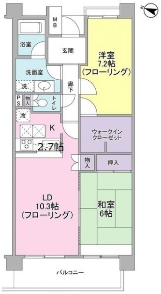 セレーノ武蔵中原の間取り|オートロック・エレベーター完備♪