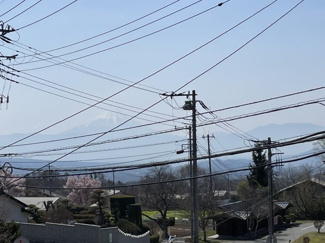 【展望】 | 2階からの景色（富士山）