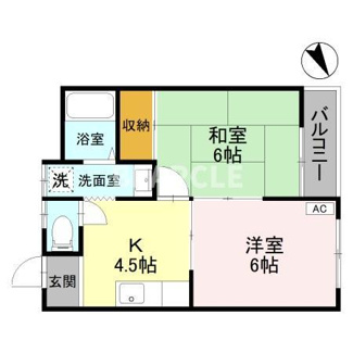 【間取り】 | ヴェルデ比叡山