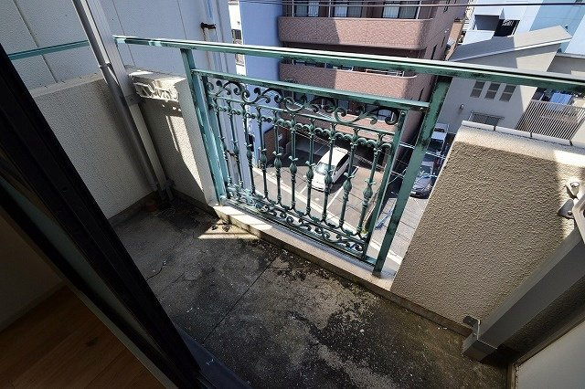 ヴィラ千田のバルコニー