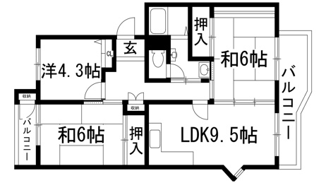 【間取り】
