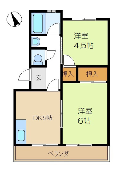 【間取り】 | 霞ヶ丘関西マンション | ☆神戸市垂水区　霞ヶ丘関西マンション☆