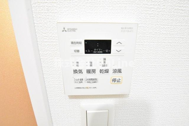 東大阪市友井２丁目のアパートの設備