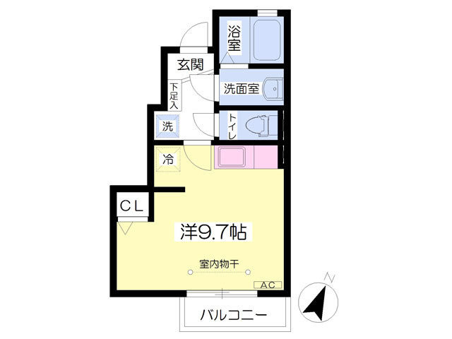 M’s Court（エムズコート）の間取り