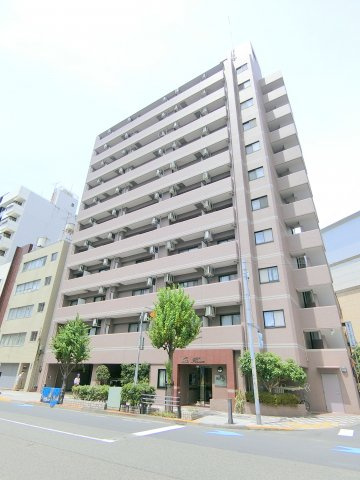 ガーラ蒲田の外観|外観　1998年10月築　RC鉄筋コンクリート造地上11階建て総戸数50戸の人気分譲賃貸マンション　JR京浜東北線蒲田駅と京急本線京急蒲田駅徒歩圏内の東京都大田区蒲田5丁目