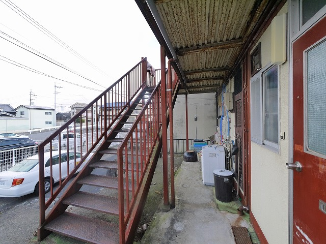 ハイツほていのその他共用部分|階段部分です