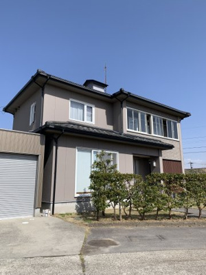 【外観】 | 黒部市石田貸家 | 車庫は賃貸部分には含まれません