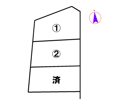【区画図】 | 西脇市上野1号地