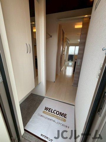 アクシア西本町の玄関