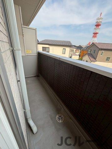 アクシア西本町のバルコニー