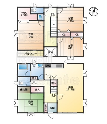 【間取り】 | 熊谷市瀬南  中古住宅
