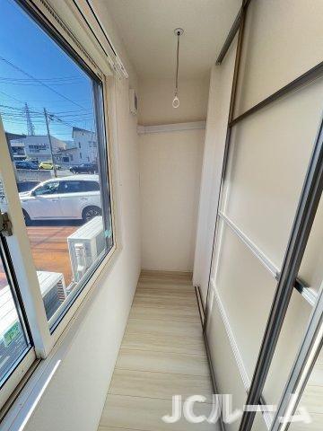 アクシス寺町のバルコニー